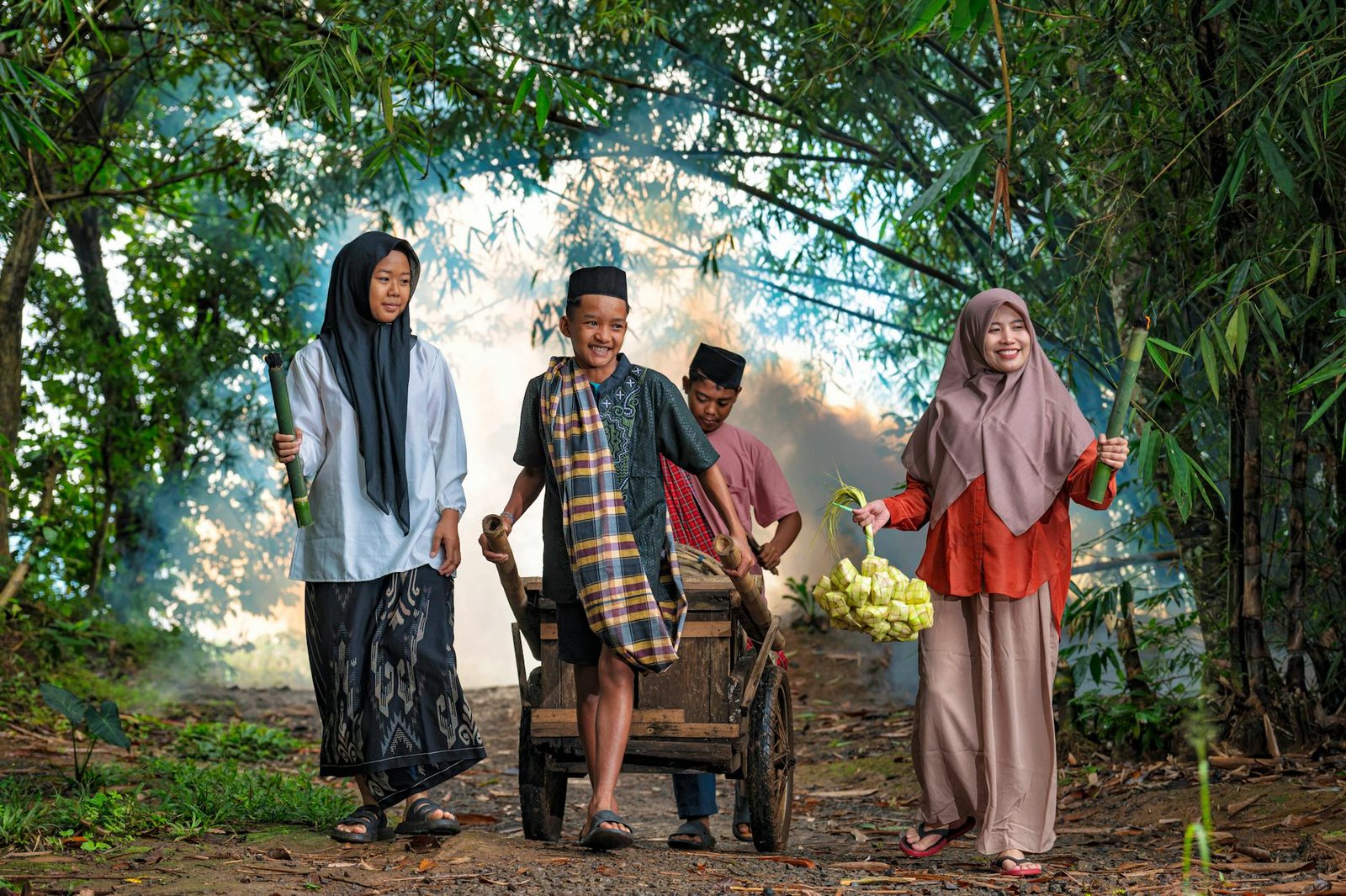 Ilustrasi pengembangan ekonomi inklusif yang memanfaatkan kearifan budaya Madura untuk pertumbuhan berkelanjutan